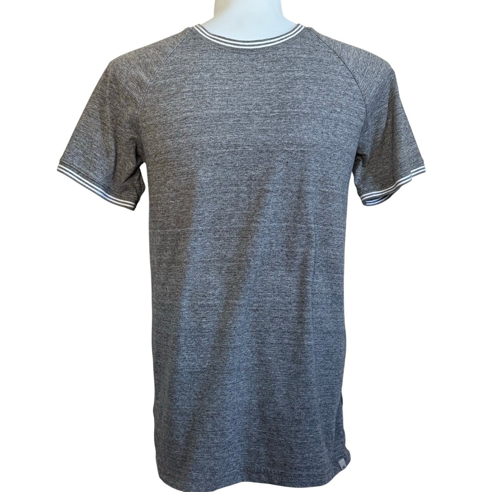 American Eagle Mens Gray Sort Sleeve Shirt M Medium